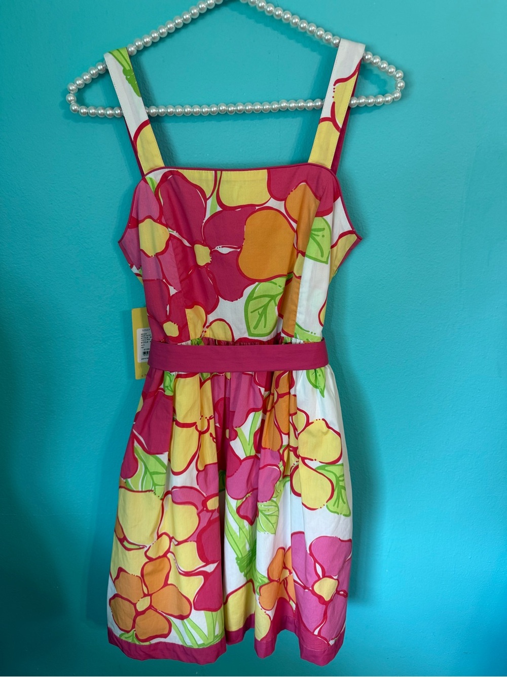 NWT Girls Lilly Pulitzer White Label Kirstie Dress Size 14